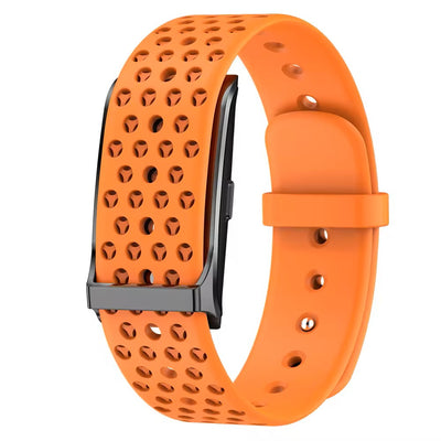 ORAVIO FitBand – Smart Fitness Tracker - Orange Silicone